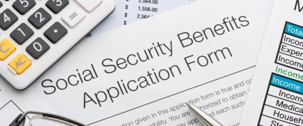 a social security application form